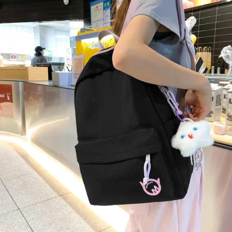 AIBAG Nylon Backpack Unisex Multicolor-7