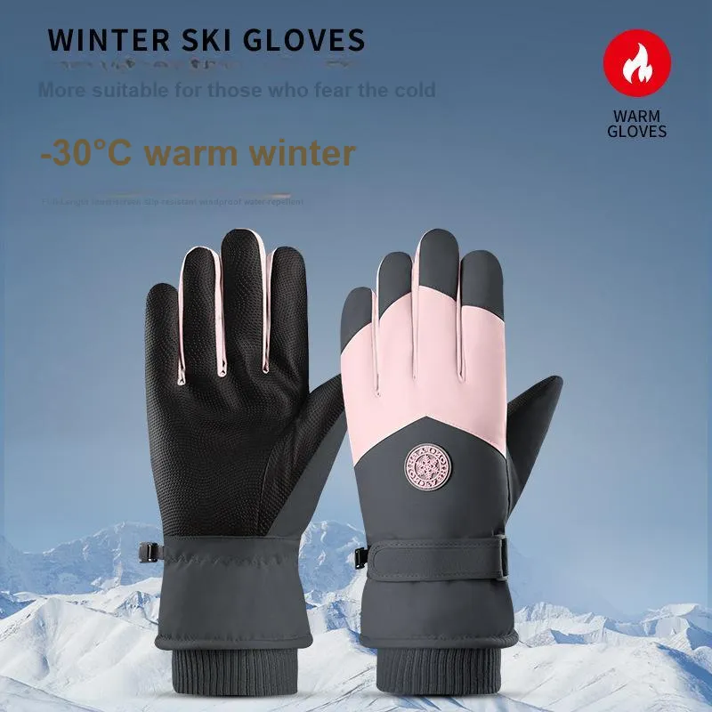 TANLU Ski Gloves Outdoor Gloves Unisex-2