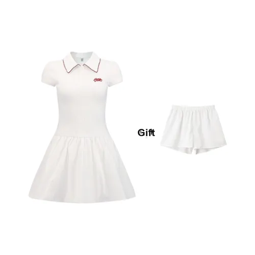 DGOLD Женские Платья с Коротким Рукавом