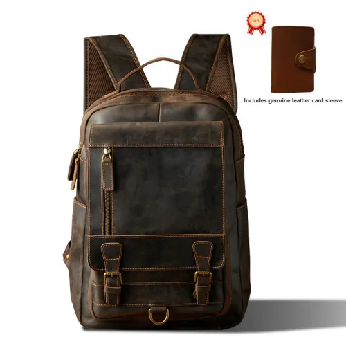 Simple & Nature Backpack Dark Brown