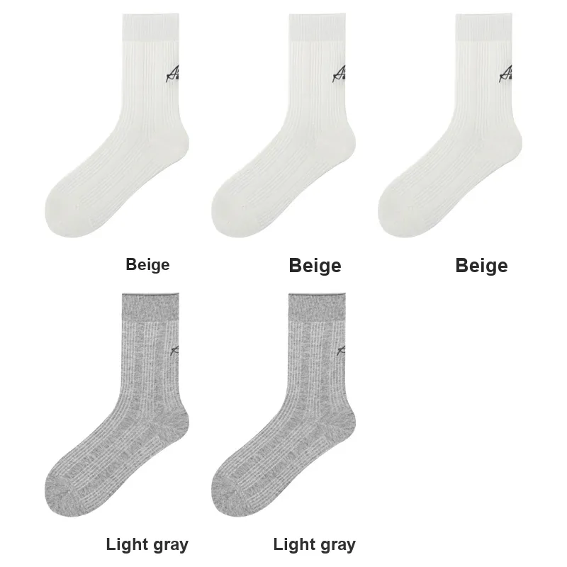 H YXIANG Mid Calf Socks Women's Combo Set-29