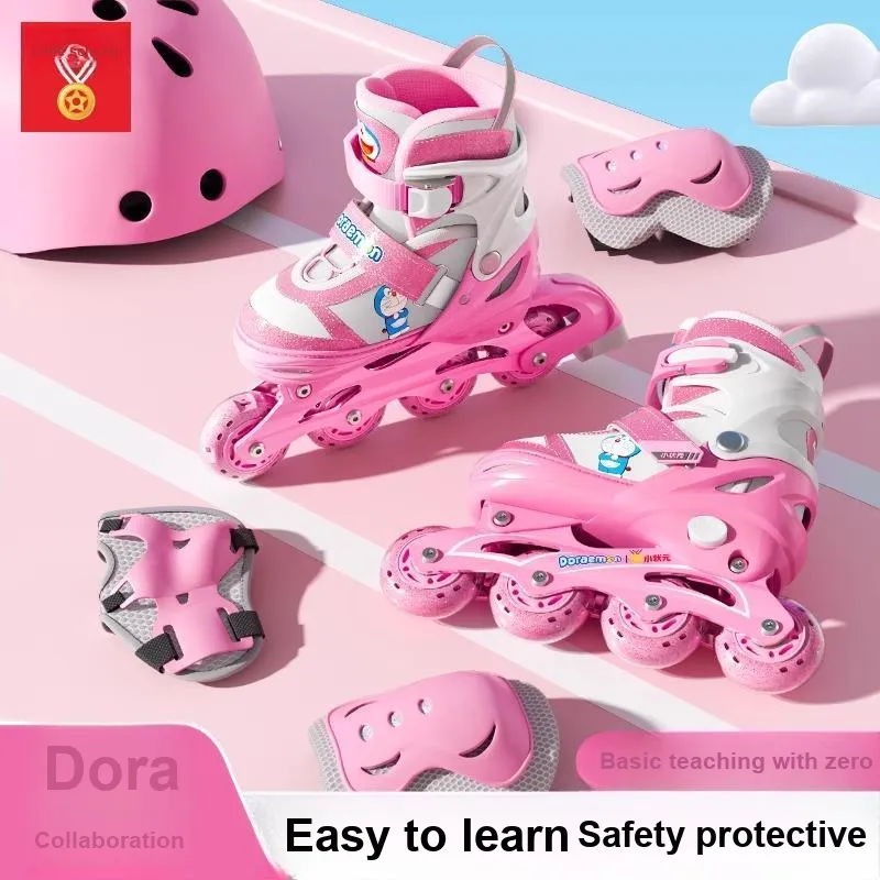 Papaison x Doraemon Adjustable Inline Skate Kids'-3
