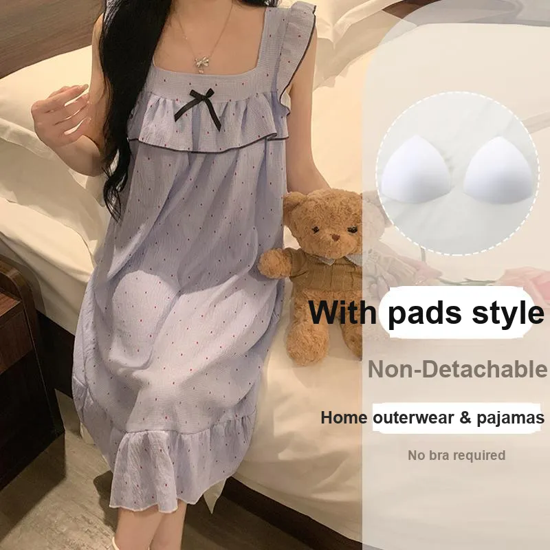 OUSHIBO Nightgown Women's Image Color-4