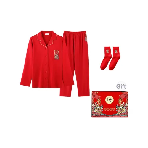 DV Pajama Набор Мужской Gift Box Set Красный