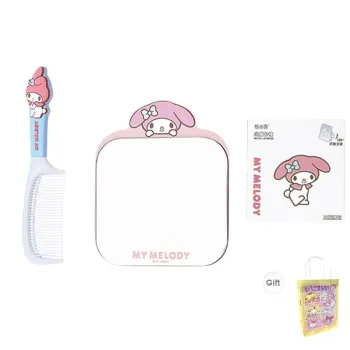 ALL SERIES x Sanrio Cartoon Iron Metal Mirror Comb Set