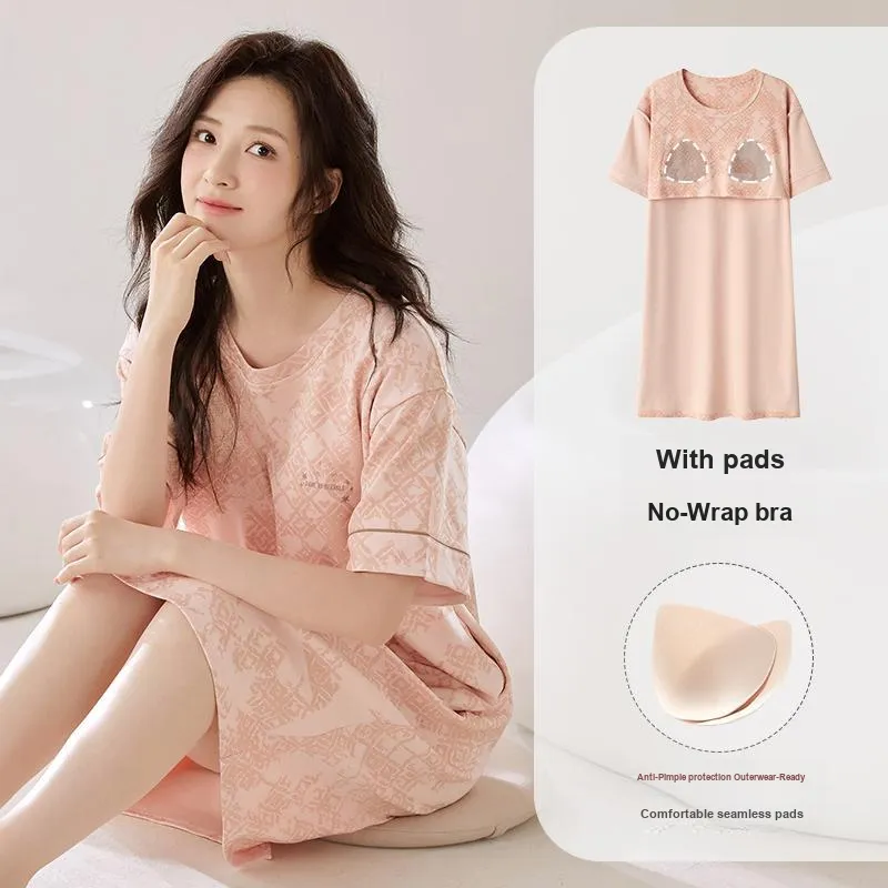 XIA.WA.ZHI.XIU Nightgown Women's Shopping Bag-1