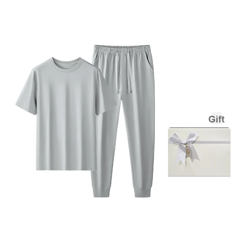 DUINIDESIYU Pajama Set Men's Gift Box Set-4