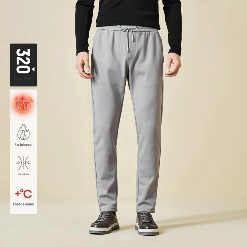 LESS IS MORE Casual Pants Men's Medium Gray-3