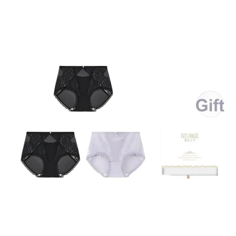 XIA.WA.ZHI.XIU Underpants Women's Shopping Bag 3 Pack-12