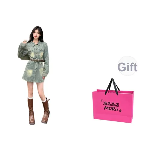 MORii Длинное платье с длинными рукавами женское