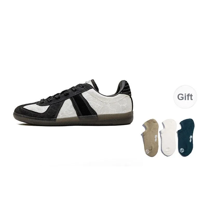MADEN Low Top Casual Shoes Men's Ink White-10