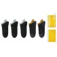 [5 Pack]3 Black+2 Dark Gray