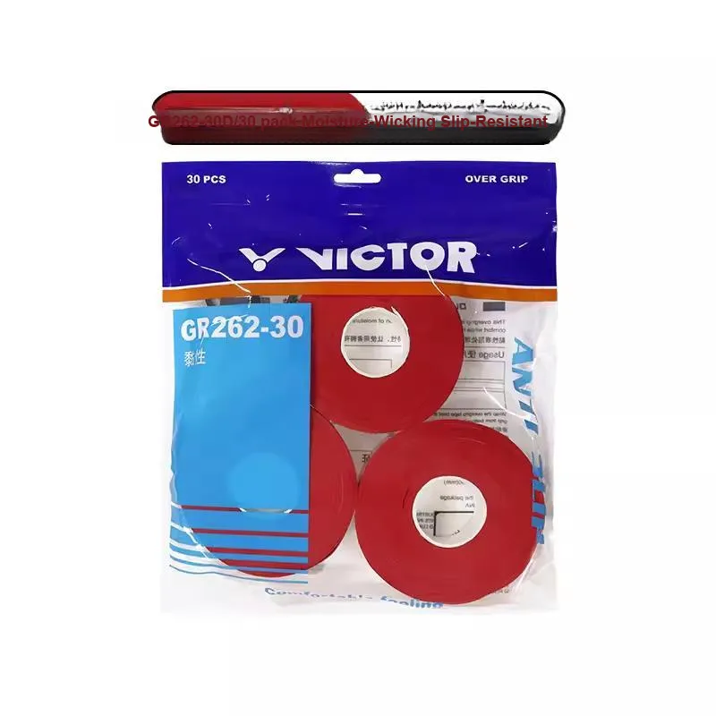 VICTOR Badminton Grip Tape Polyurethane Badminton Racket Thin 30 Pack-2