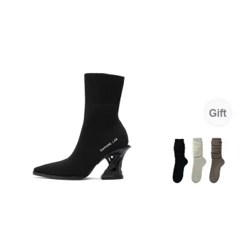 DAPHNE LAB Ankle Boots 8.5cm Women's