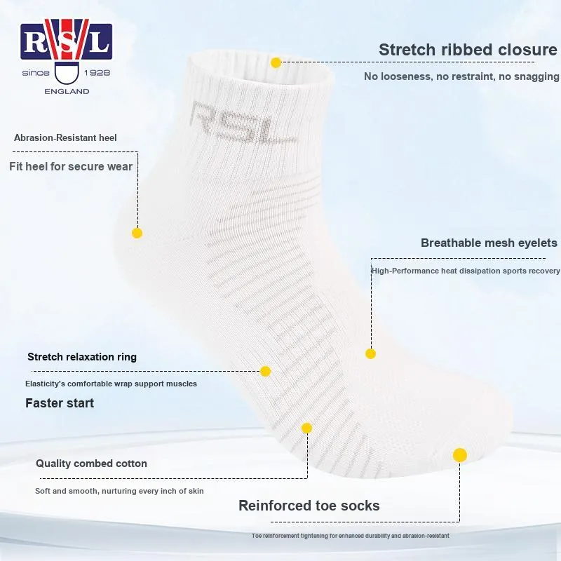 RSL Unisex Running Socks-4