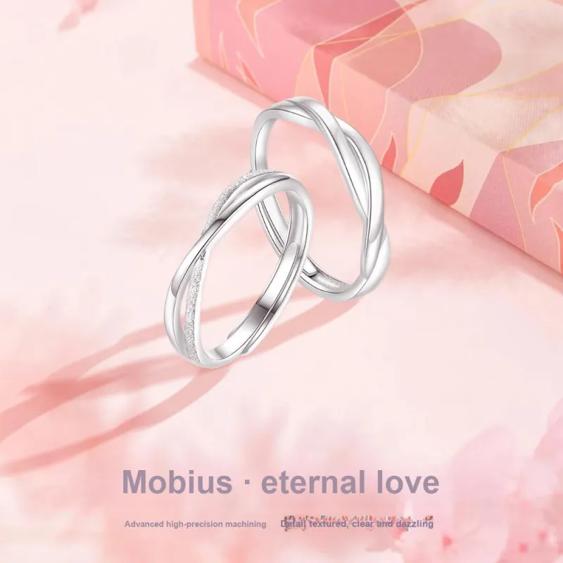 NUSQ Sterling Silver Rings Unisex-4