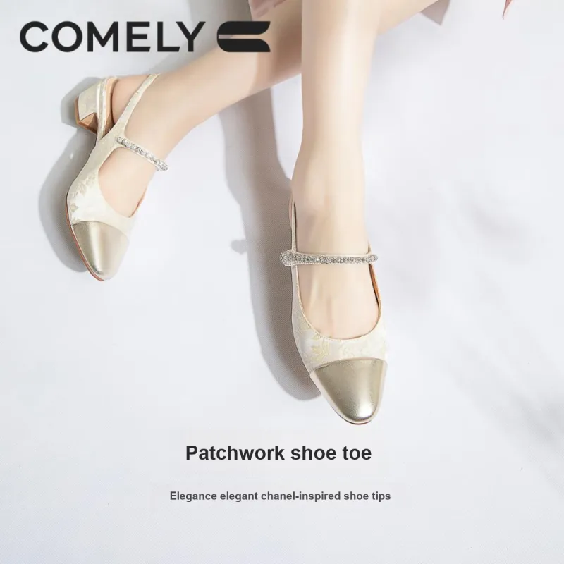 COMELY Strap Sandals 4cm Women's-6