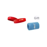 Red Hair Band+023 Blue Wrist Brace
