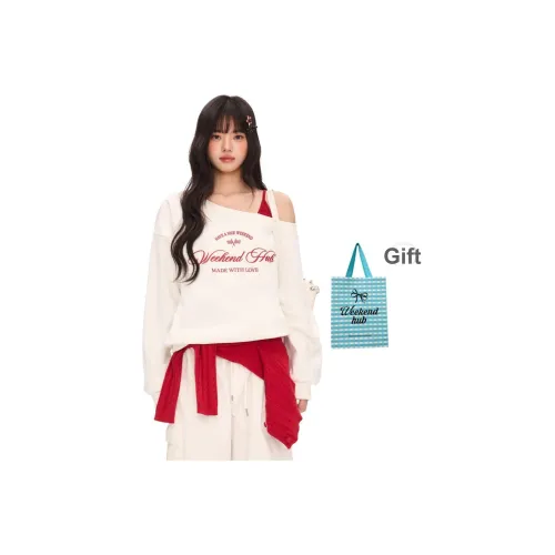 WEEKEND HUB Повседневный свитшот Женский