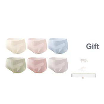 XIA.WA.ZHI.XIU Underpants Women's Box 6 Pack