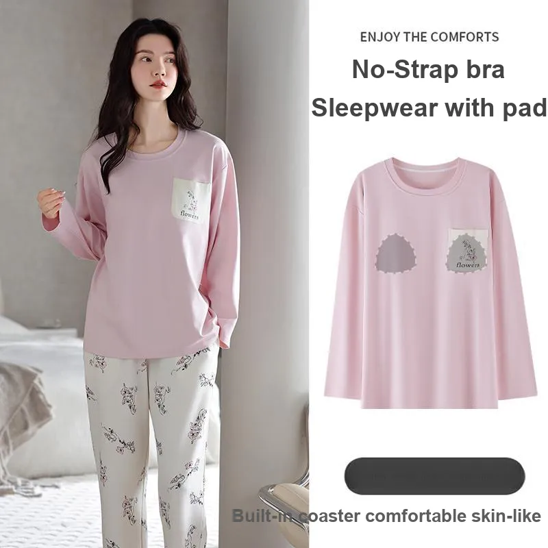 MADALLO Pajama Set Women's Pink-1