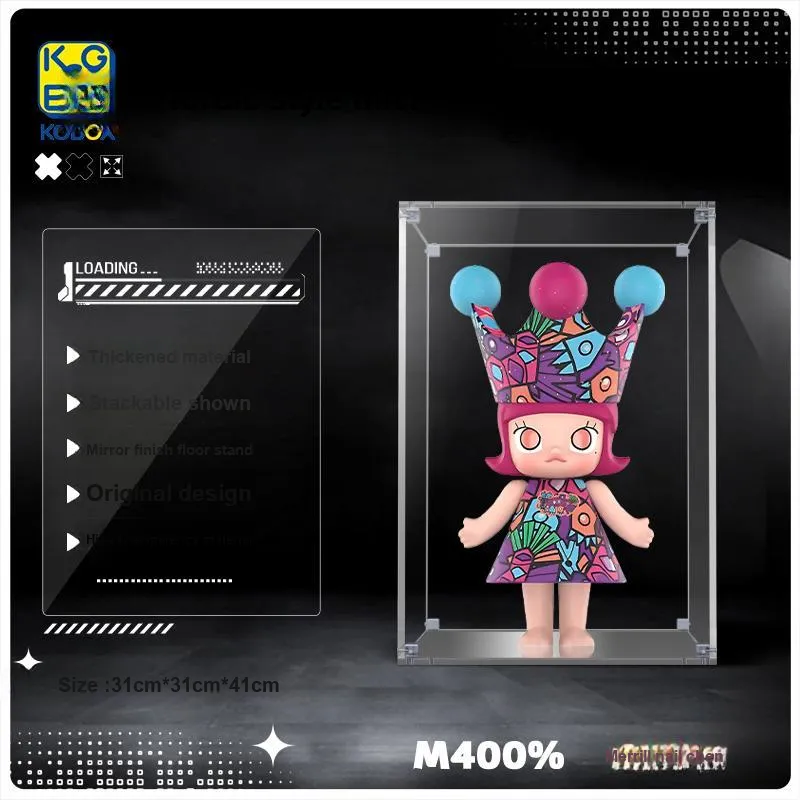 KGBOX Compatibility POPMART Molly Royal Meilin Jichun 400% Model Accessories-1