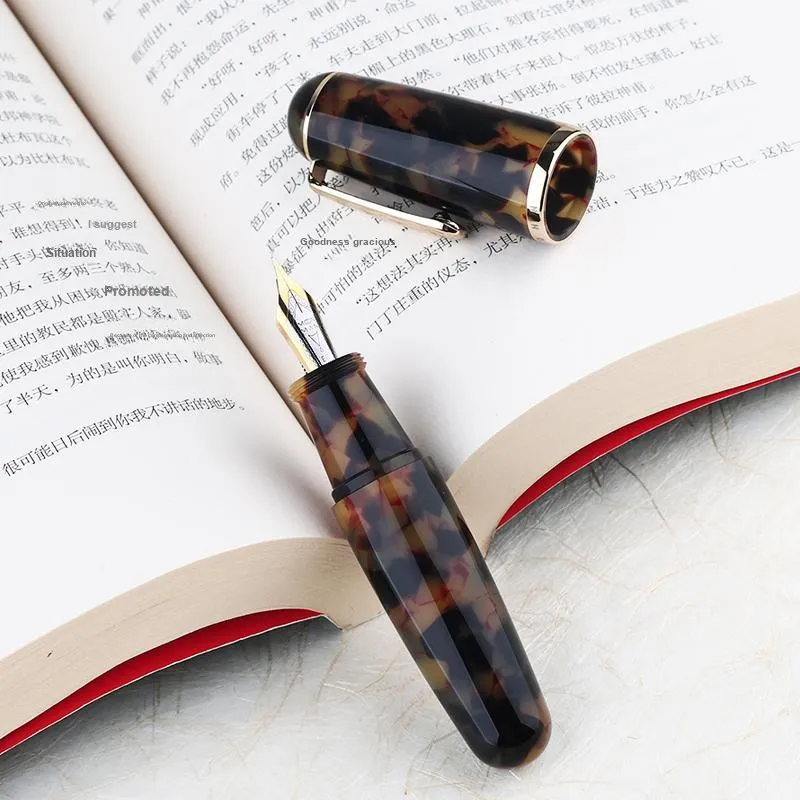 MOONMAN Q1 Cropped Designer Pocket Pen Refillable Large Capacity Bright Tip Adorable Style Pens-17