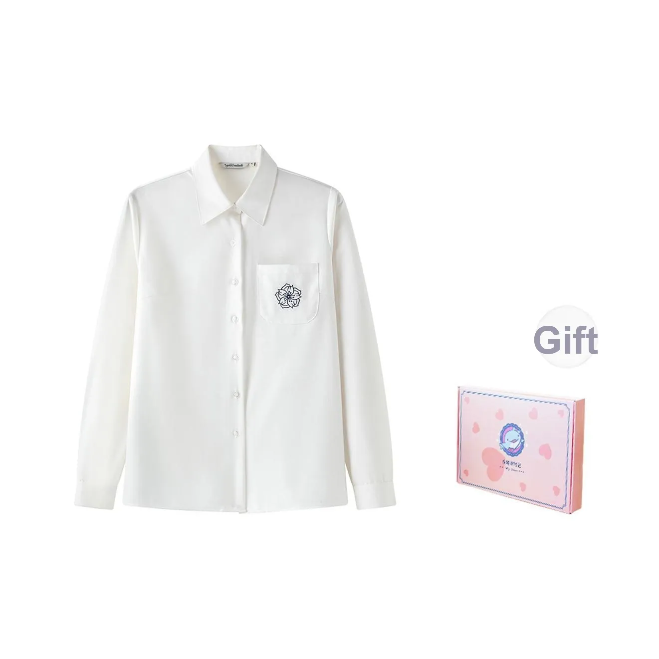 Tokyo Season Рубашка Женская Белая