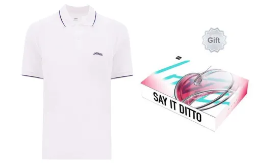 AMIPARIS Polo Shirts Men White - Gift Box Sets