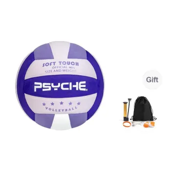 PSYCHE High Performance Eco Friendly TPE College Entrance Exam Standard Size 5 Volleyball Unisex Pink Purple White