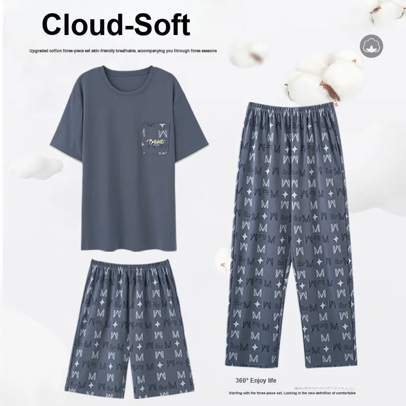 GOSO Pajama Set Men's Slate Gray-5