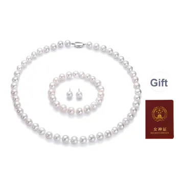 Beth Jewelry Pearl Necklaces Unisex