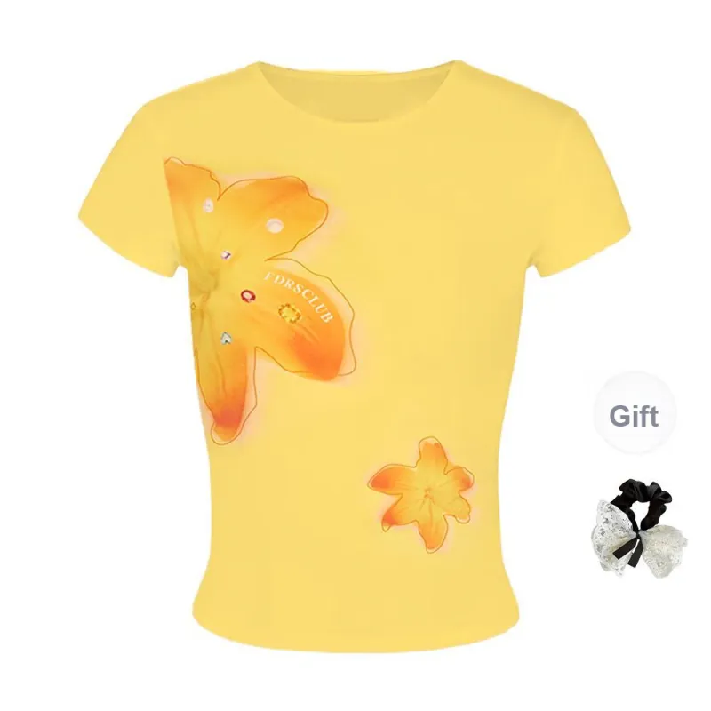 TUSHIFEI Regular T Shirt Women's-5