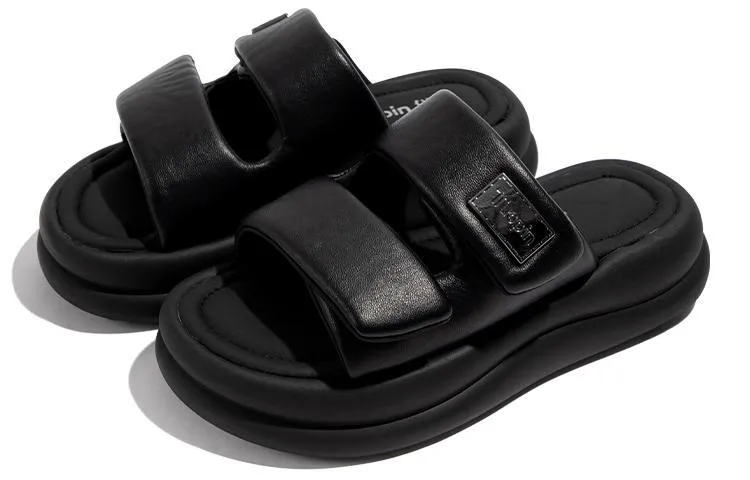 TUOPIN Rubber Sole Metal Odor Resistant Slide Slippers Unisex-10