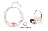 Rose Gold Bracelet+Pink Box