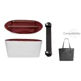 Burgundy DuPont Paper Liner+Invisible Pressure-Relief Shoulder Pads-City33 Black Gray[Two-Piece Set]