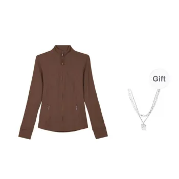 Lululemon Define Jackets Coats Unisex Coffee Comes With Necklace