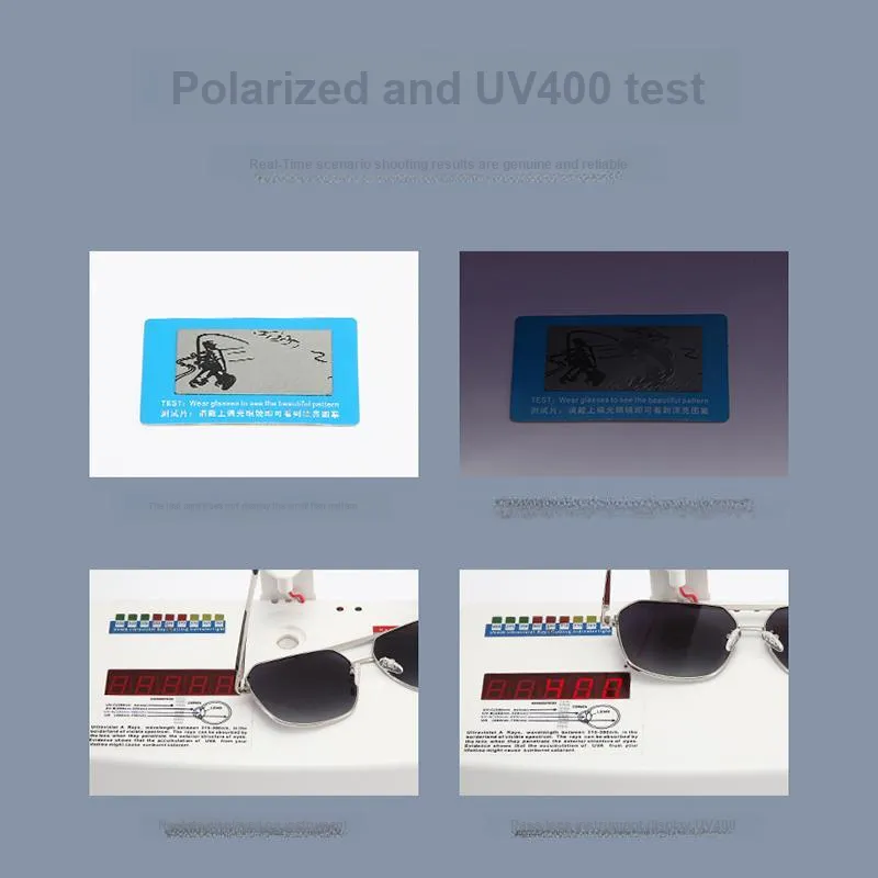 VIRDEN AERMAN Metal Square Sunglasses Men's-10