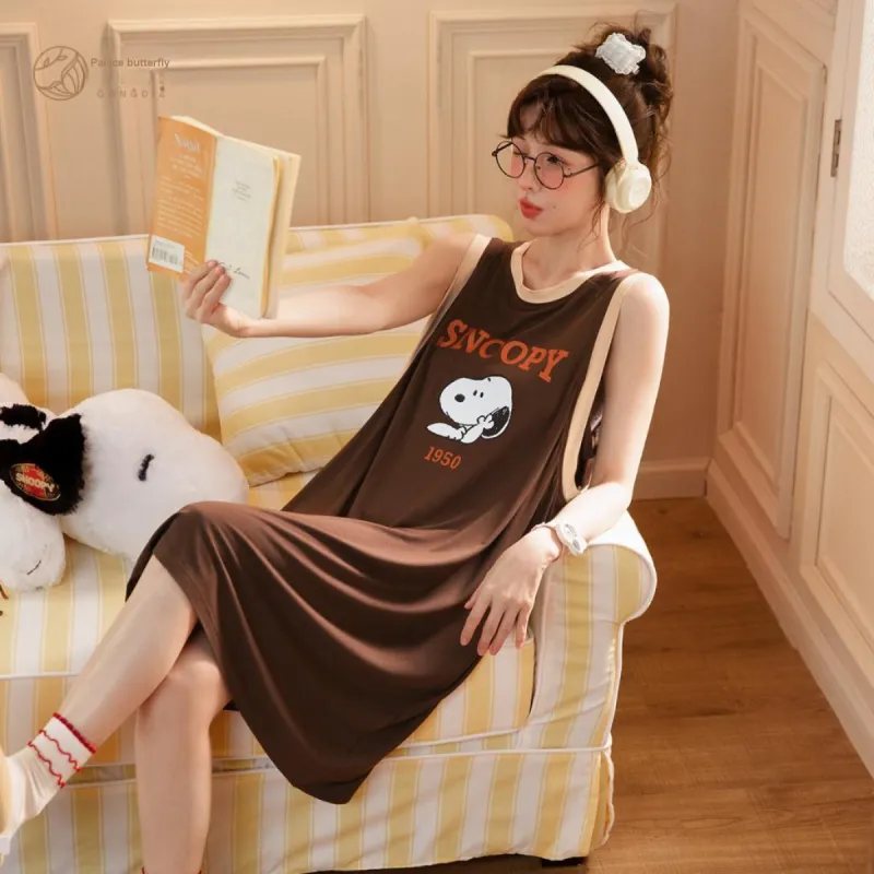 Gongdie x SNOOPY/, Nightgown Women's Gift Box Set-6