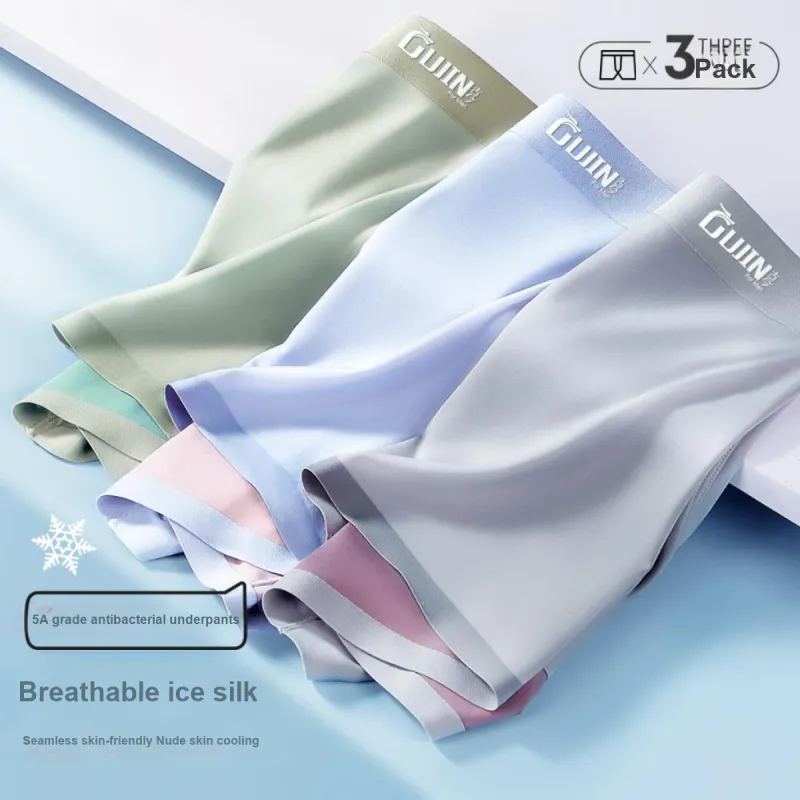 GUJIN Underpants Men's Combo Set-3