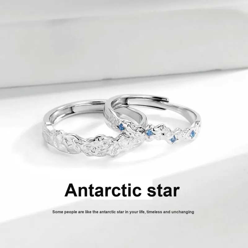 TIANJUE S999 Fine Silver Rings Unisex-2