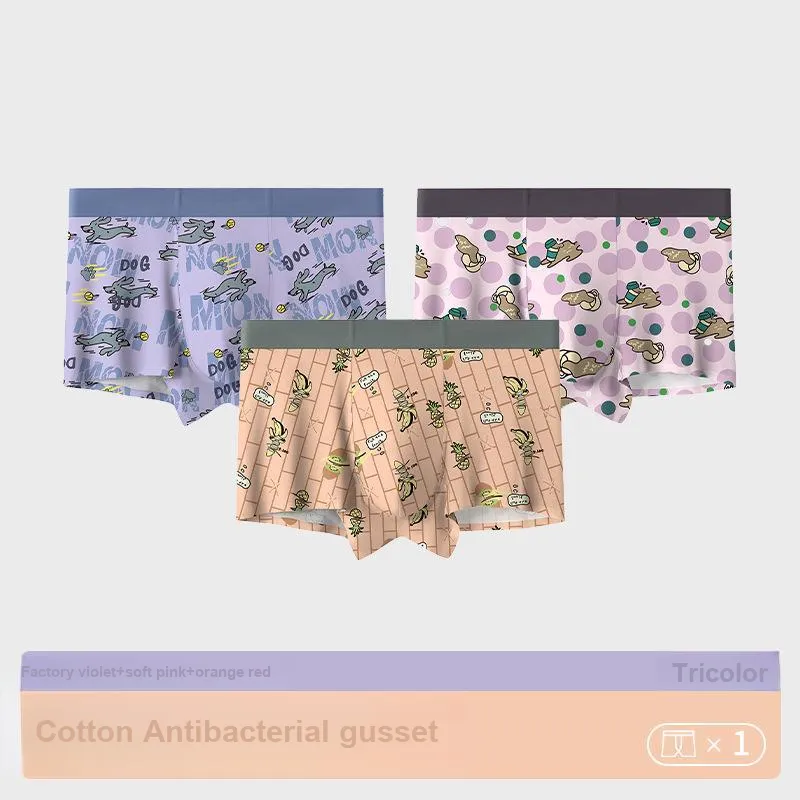 Qiao Ni Tong Underpants Men's 3 Pack-1
