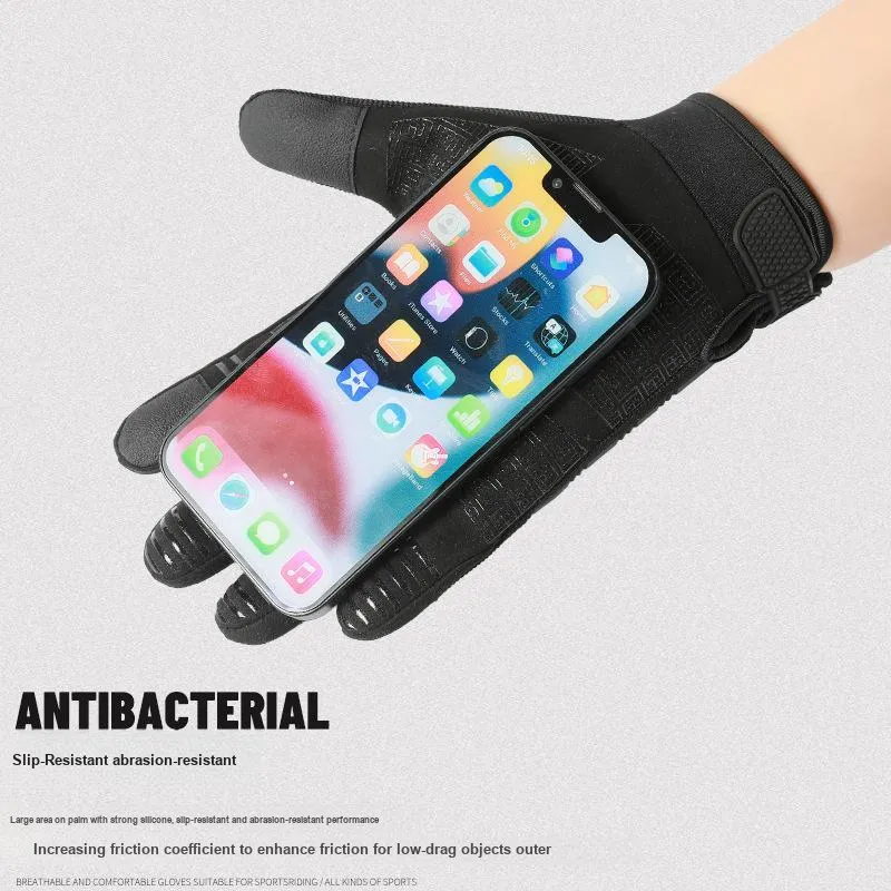 HNJ Cycling Gear Glove Outdoor Unisex Polyester, Silicone-2