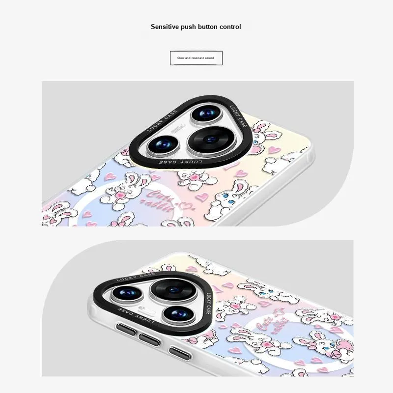 Marsfield TPU Material Double Layer Imd Laser Magnetic Phone Cases Compatible With Huawei P70/60/MATE60/50 Pro-2