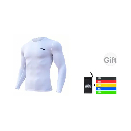 Подкладка Белый [Бесплатно PW Эластичная лента 5 пар] Мужская Спортивная одежда