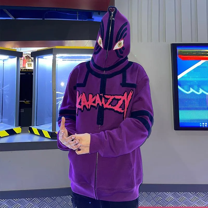 KAKAZZY Sweatshirts Unisex Purple-5