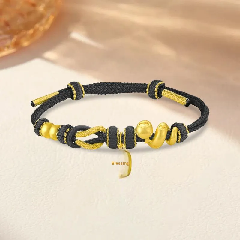 SINO GEM Gold Bracelet Unisex-3