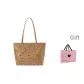 Brown Tone Shopping Bag Included