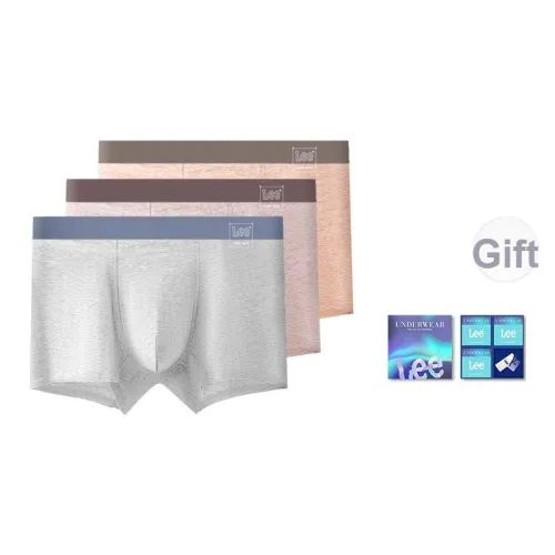 Lee Трусы Подарочная Коробка Мужской Тип A Малыш Уровень 10A Уровень Антибактериальные Боксеры 4 Штуки Независимый Набор