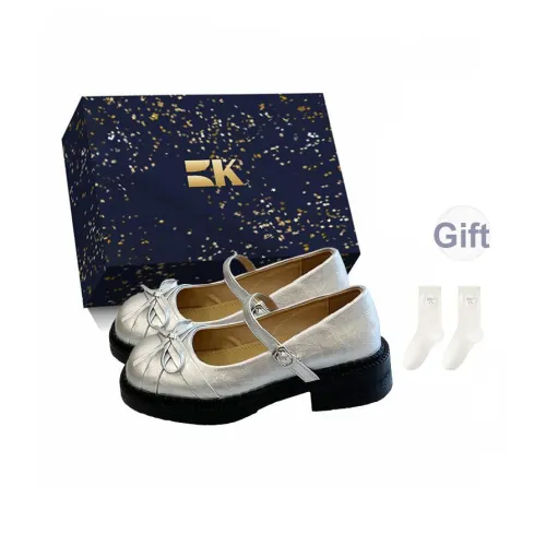 Boldi Kuki Квадратный каблук Туфли Мэри Джейн Женские